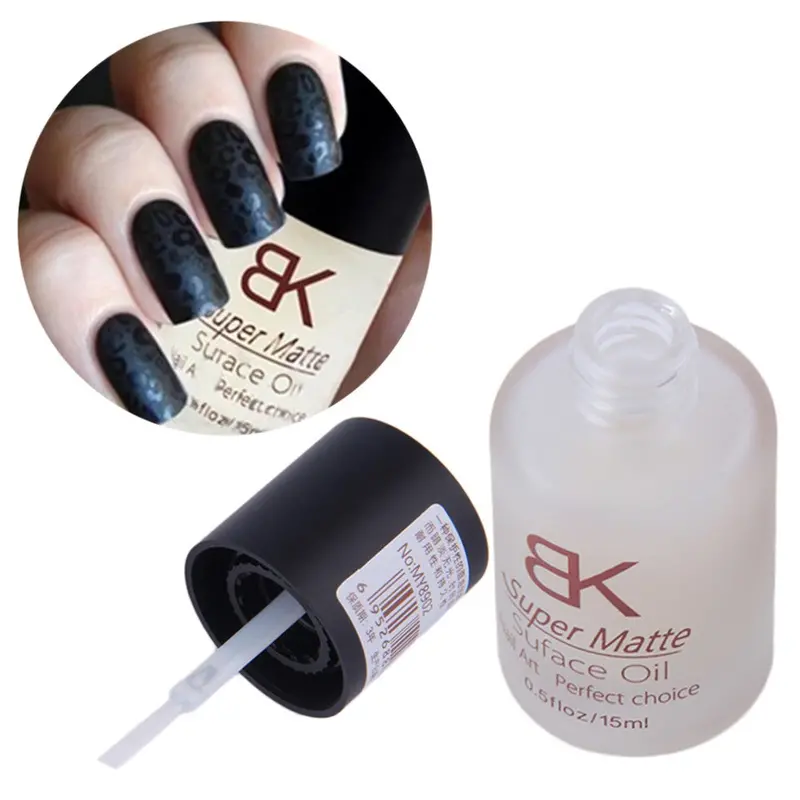 15Ml Art Nail Magic Matte Transfiguration Nail Polish Top Coat Frosted Surface Oil 1