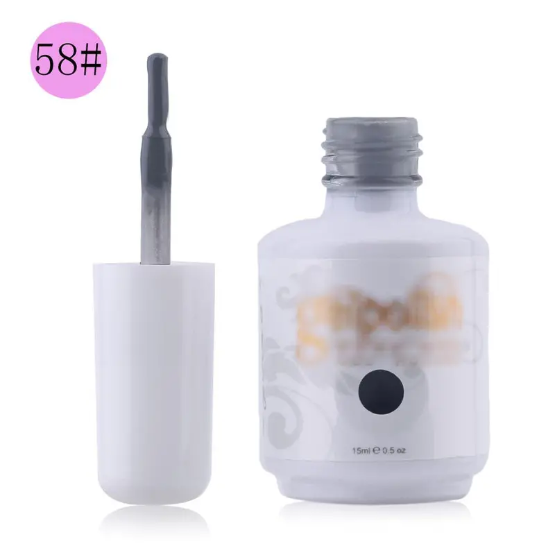 15Ml Soak Off Gel Nail Polish Long Lasting Cured Under Uv Led Lamp 10