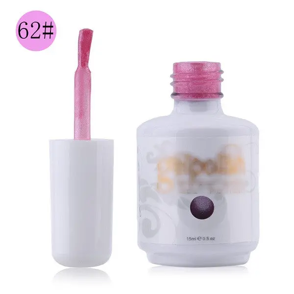 15Ml Soak Off Gel Nail Polish Long Lasting Cured Under Uv Led Lamp 12