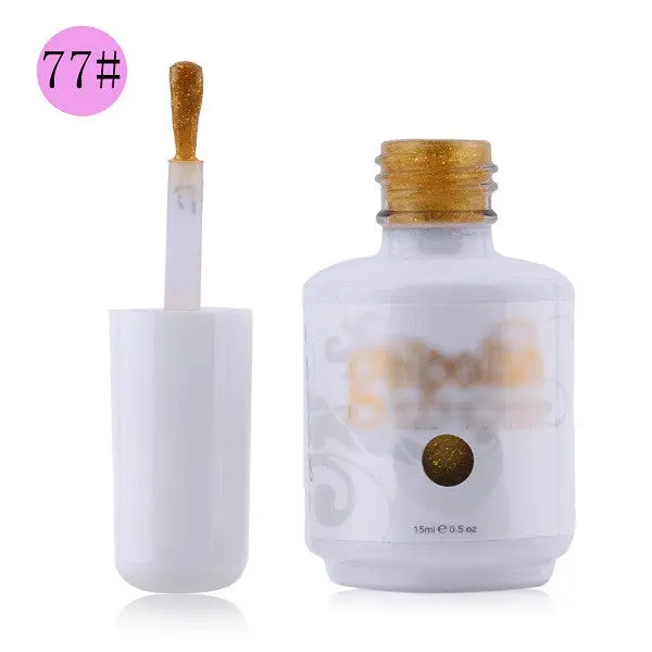 15Ml Soak Off Gel Nail Polish Long Lasting Cured Under Uv Led Lamp 20