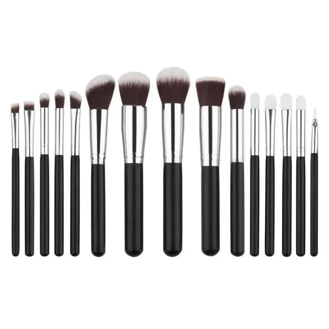 15Pcs Makeup Brushes Cosmetic Powder Foundation Powder Eyebrow Eyeshadow Hair Brush Concealer Make Up Brushes Tools Kit 1