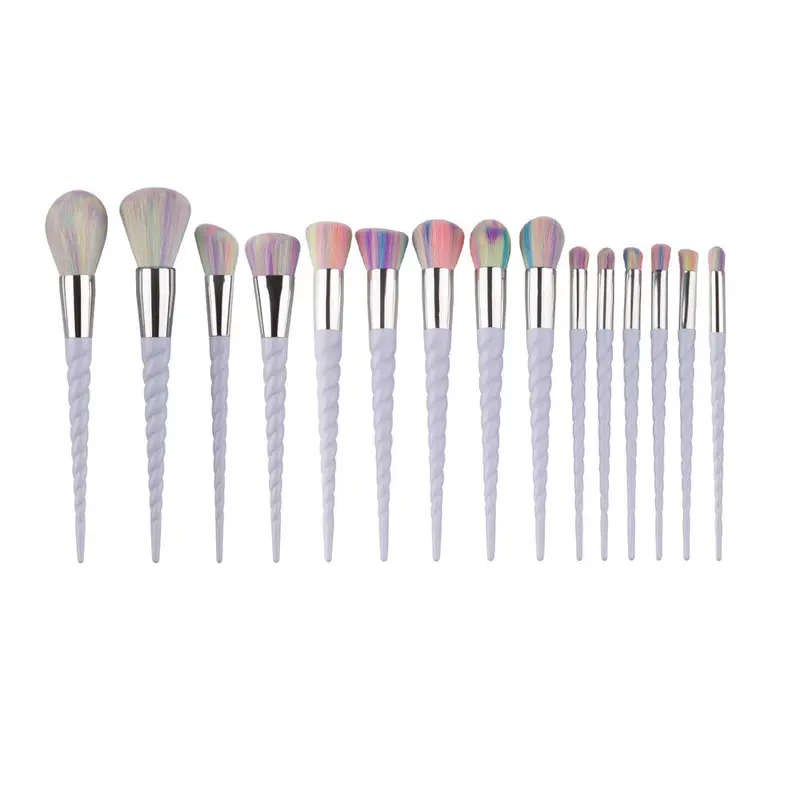 15Pcs Professional Eyebrow Eyeliner Makeup Brushes Pinceaux Maquillage Foundation Contour Make Up Brushes Cosmetics Kits 1