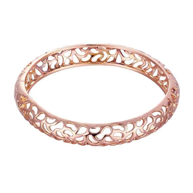18K Gold Plated Hollow Personality Pattern Men Bracelet Charms 2