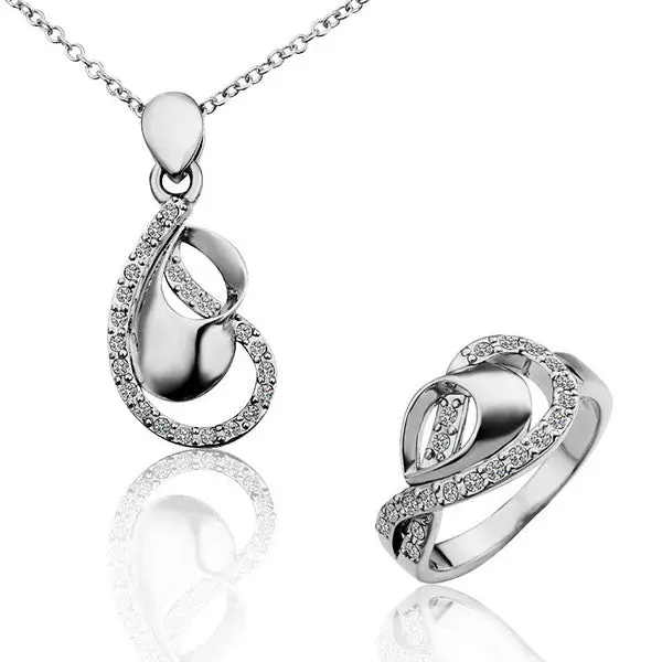 18K Gold Plated Jewelry Set Gift 1