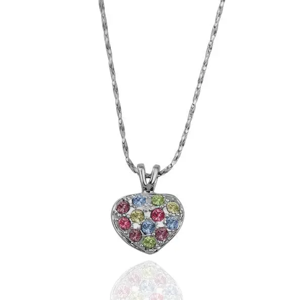 18K Gold Plated Necklace Multicolored Love Collane Margarida23 1
