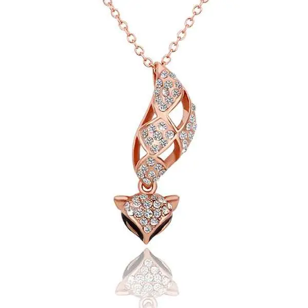 18K Gold Plated Necklace Multicolored Love Collane Margarida23 3