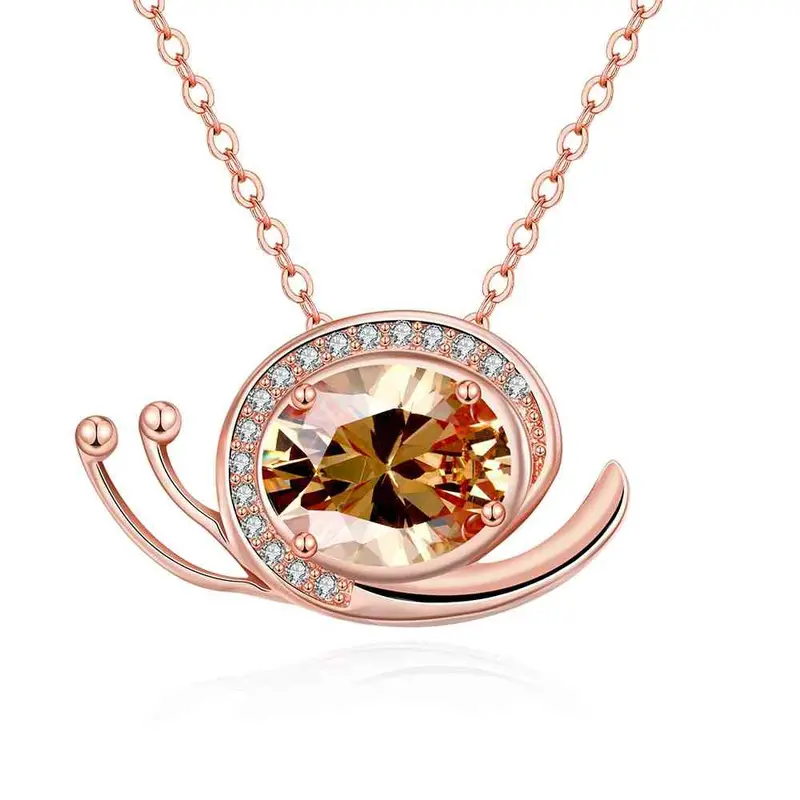 18K Gold Plated Statement Necklace Big Folwer Collane Floating Charms217 11