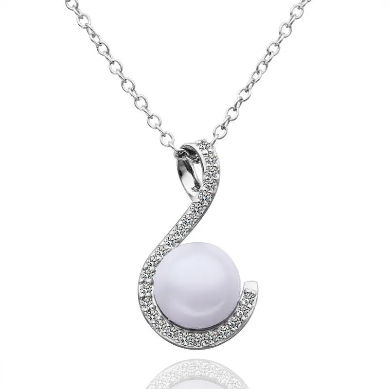 18K Gold Plating Collar Necklace Hook Pear Maxi Necklace Gift For Her 57 1