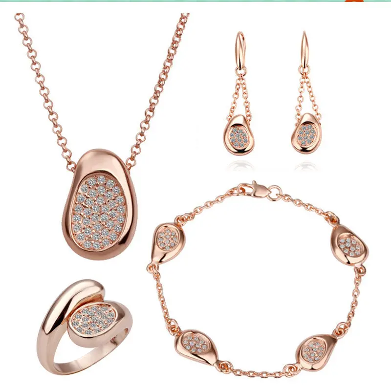 18K Gold Plating Jewelry Set Bijoux Women Smtps147 1