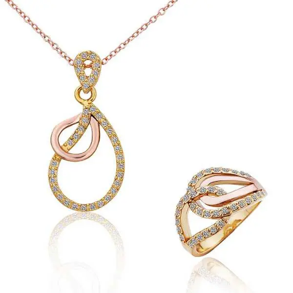 18K Gold Plating Jewelry Set Costume Jewellery Smtps3 3 1
