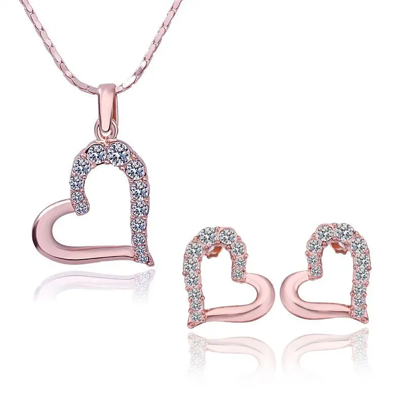 18K Gold Plating Jewelry Sets Bijoux Women Smtps183 1
