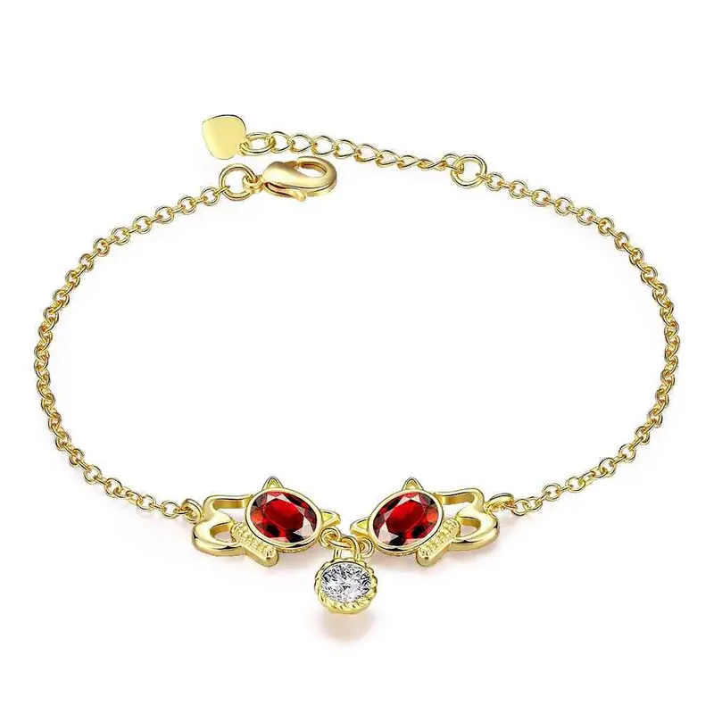 18K Gold Plating Pulseras Beaded Bow Men Bracelet Accessories Hbb 61 1
