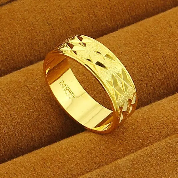 18K Gold Plating Rings Casual Flower Anel Masculino Jewelry Yhdr 14 1