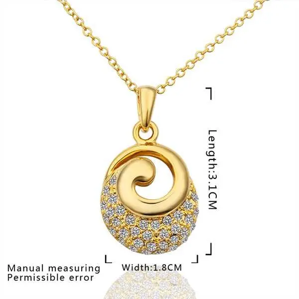 18K Gold Plating Statement Necklace Golden Whale Maxi Colar Wedding Jewelry234 1