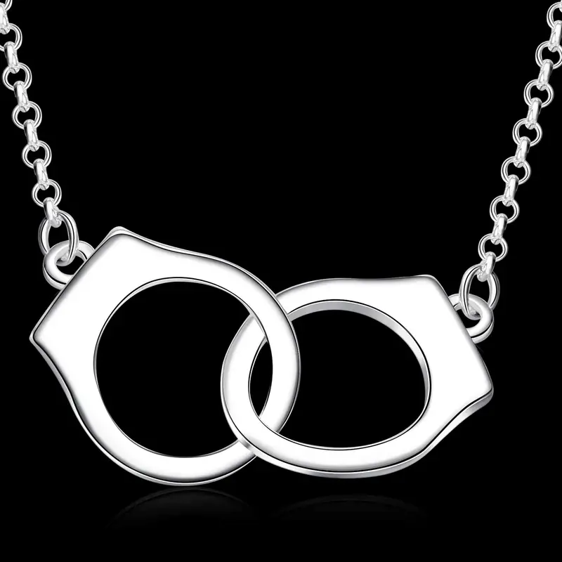 18K Real Gold Plated Necklaces Handcuffs Bead Necklace Wedding Decoration Knwn 17 2