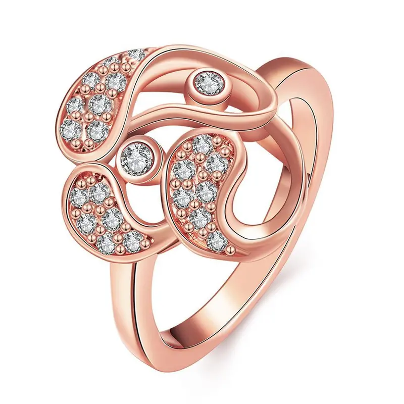 18K Real Gold Plated Rings Cactus Anillo Gift For Her Skgr 62 3