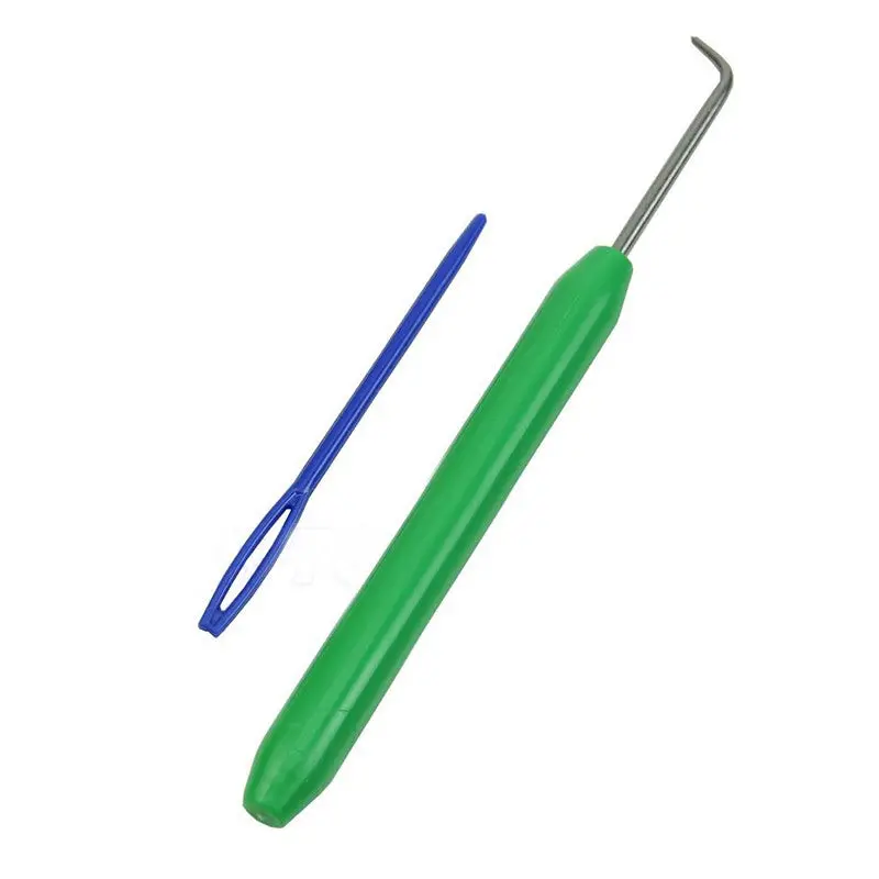 1Set Needle + Hook Crochet Set For Knifty Knitter Knitting Loom Hook Colorful 70137 1