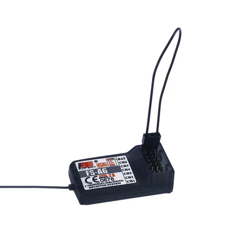 2.4Ghz 6 Channels 140 B -105Dbm Receiver For Flysky Fs-A6 Rc Airplane 1