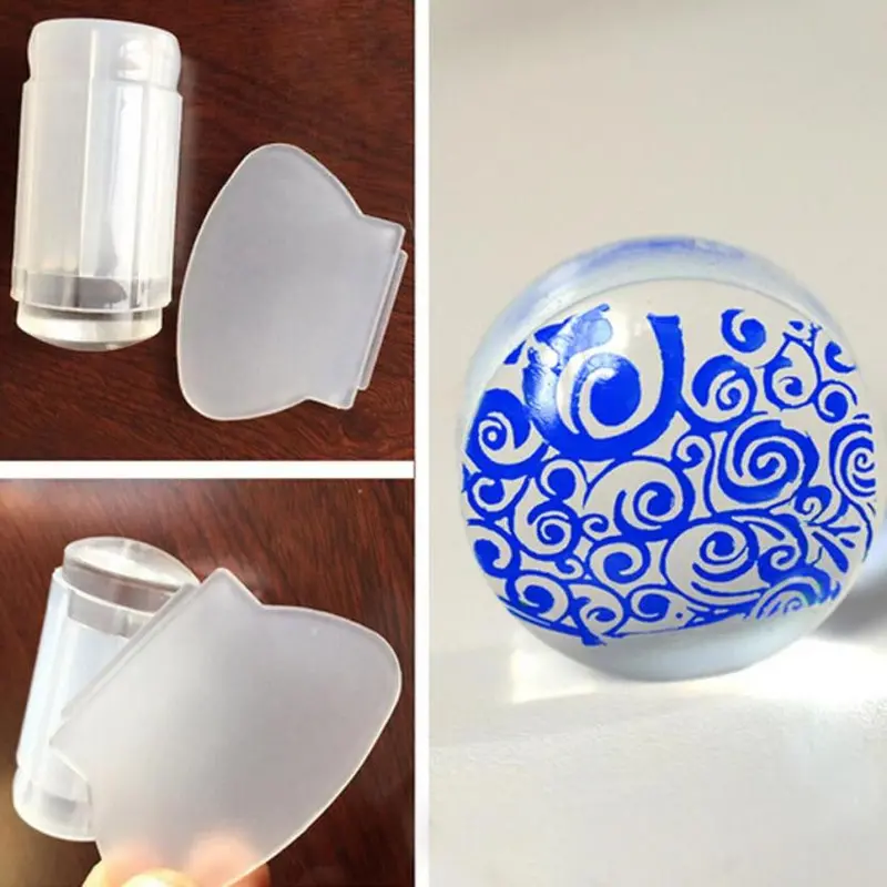 2.8Cm Diy Nail Art Stamping Stamper Scraper Image Plate Transfer Manicure Tool 1