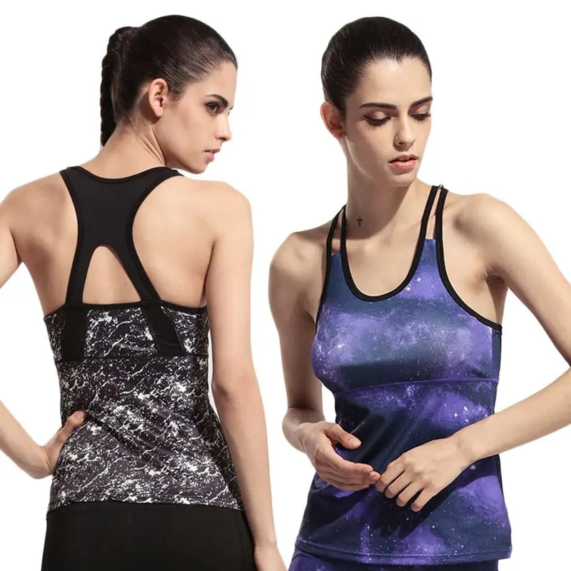 2 Color4 Size Shockproof Top Vest Tanksquick Dry Breathable Sleeveless Clothes Fitness Sexy Vest 8