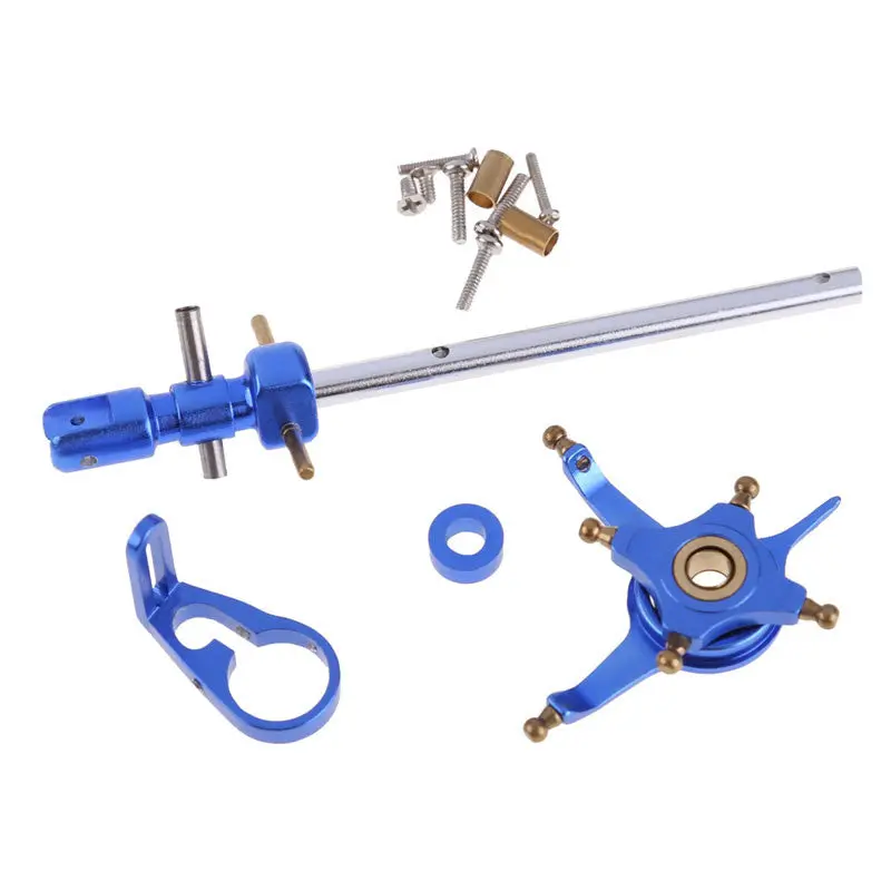 2 Colors Metal Inner Shaft Swashplate Wl Toys V911 Rc Helicopter Upgrade Parts Upgrade Skeleton Part Rotating Head 1