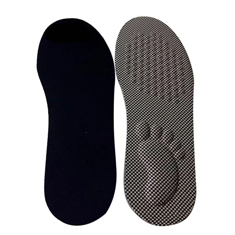 2 Pair Foot Massage Shoe Insole Men Women Foot Care Pain Relief Therapy Rom Color 1