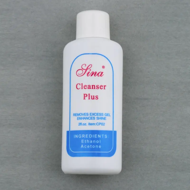 2 Pcs Art Excess Uv Gel Nail Gel Remover Cleanser Plus Cleaning Enhances Shine 2