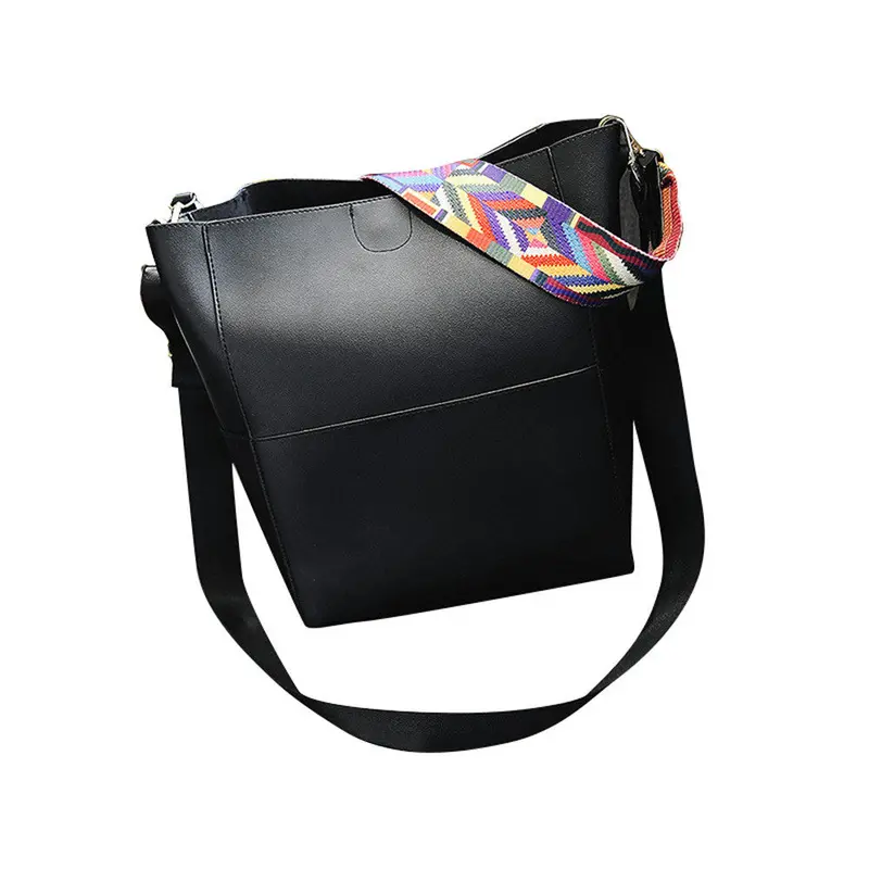 2 Pcs Women Bag Vintage Leather Messenger Bags +Crossbody Shoulder Bags Bag Luxury Hbags Bolsa Feminina Ladies Clutch 1