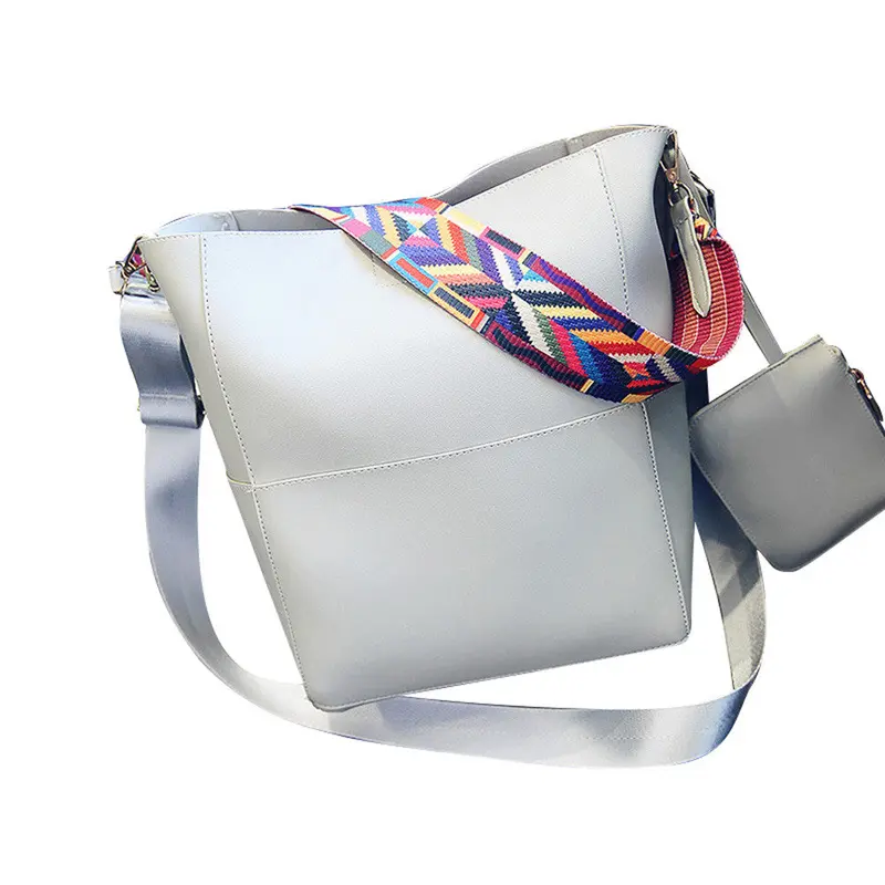 2 Pcs Women Bag Vintage Leather Messenger Bags +Crossbody Shoulder Bags Bag Luxury Hbags Bolsa Feminina Ladies Clutch 4