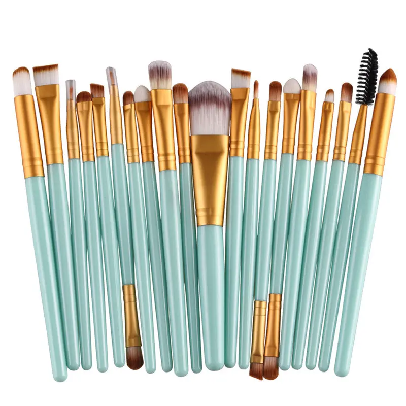 20 Pcs Makeup Brushes Make Up Beauty Cosmetics Foundation Powder Eyeshadow Eyebrow Brush Toiletry Kit 1