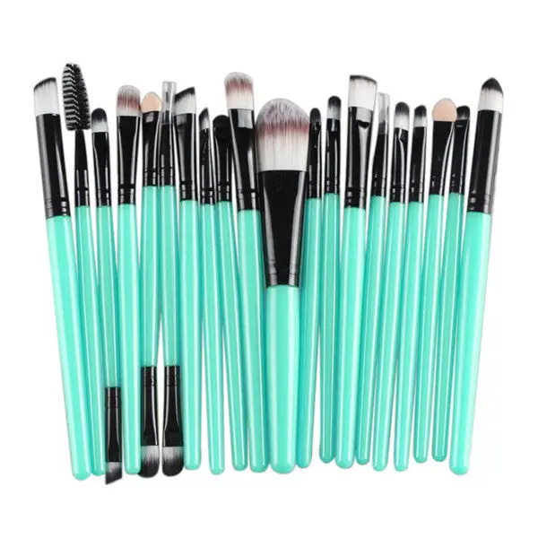 20 Pcs Makeup Brushes Toiletry Kit Pro Eyeshadow Cosmetic Face Brushes Blusher Powder Foundation Tool Concealer Make Up Brush 1