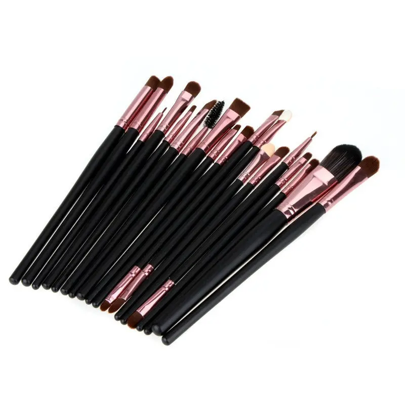 20 Pcs Rose Gold Makeup Brushes Toiletry Kit Pro Eyeshadow Eyeliner Lip Cosmetic Face Brushes Concealer Blusher Makeup Tools 1