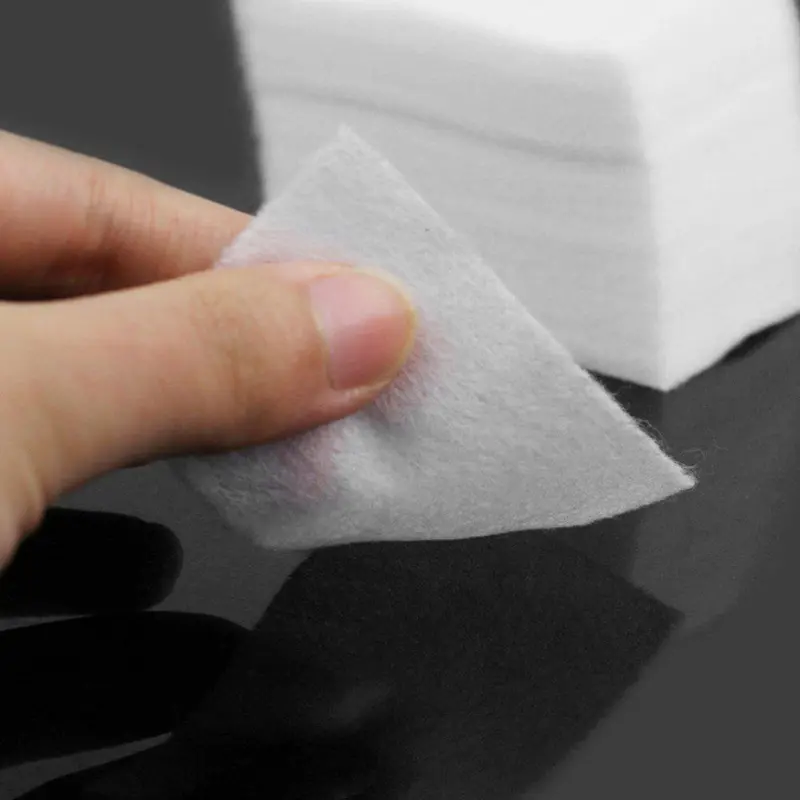 200 Lint Soft Nail Wipes Nail Art Wipes Clean Paper Cotton Pads Nail Polish Remover Make-Up Nail Art 1