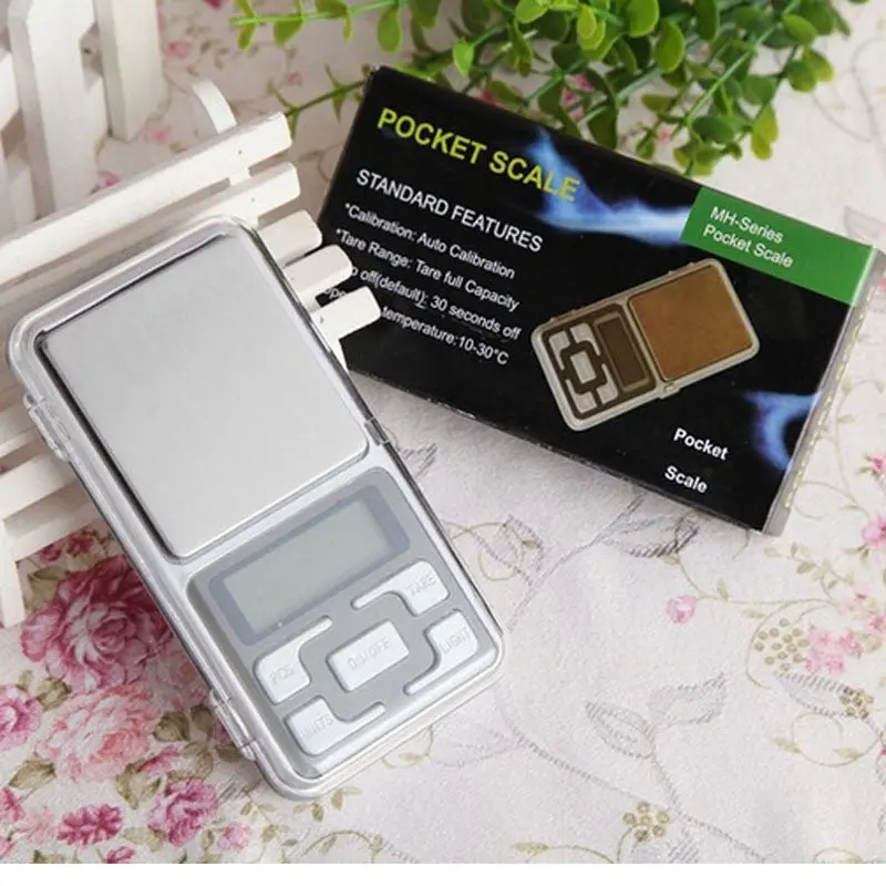 200G X 0.01G Digital Scale Jewelry Gold Herb Balance Weight Gram Lcd & 1
