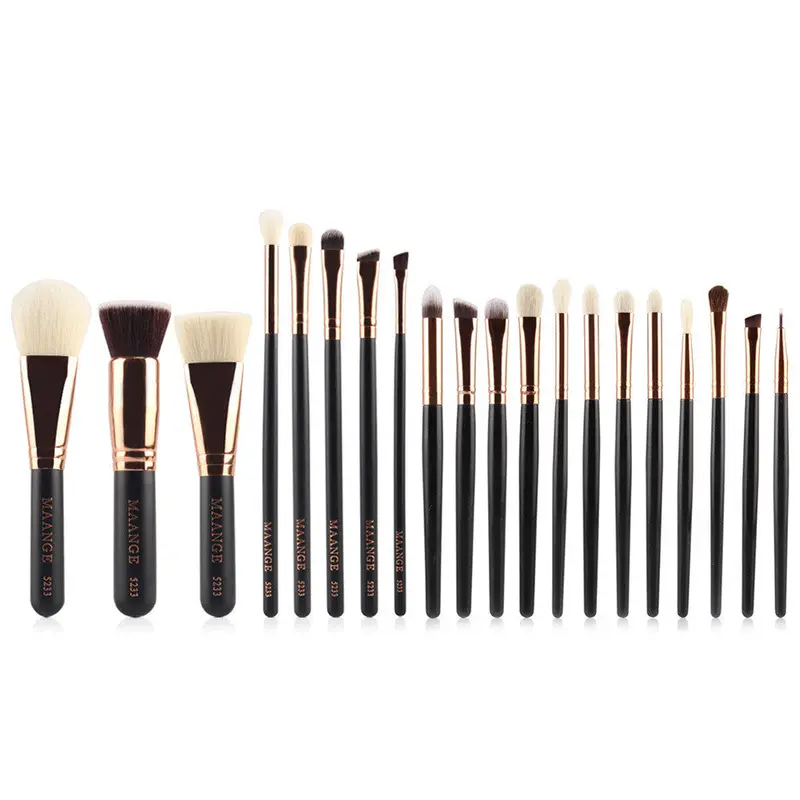 20Pcs Maange Professional Makeup Brushes Maquillage Eyeshadow Rose Gold Brush Foundation Ovale Makeup Brush Cosmetics 1
