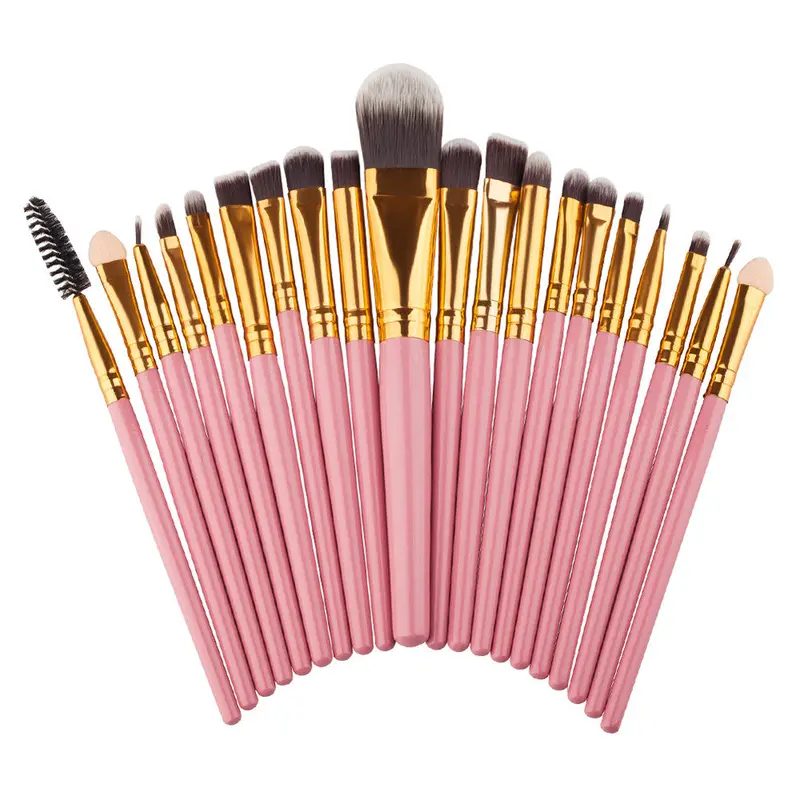 20Pcs Makeup Brushes Eyeshadow Powder Foundation Brush Eyebrow Lip Eyeliner Brush Cosmetic Tool Make Up Brush Pressional 1