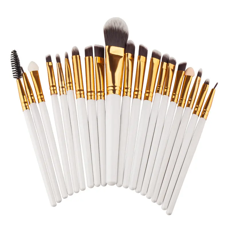 20Pcs Makeup Brushes Eyeshadow Powder Foundation Brush Eyebrow Lip Eyeliner Brush Cosmetic Tool Make Up Brush Pressional 2