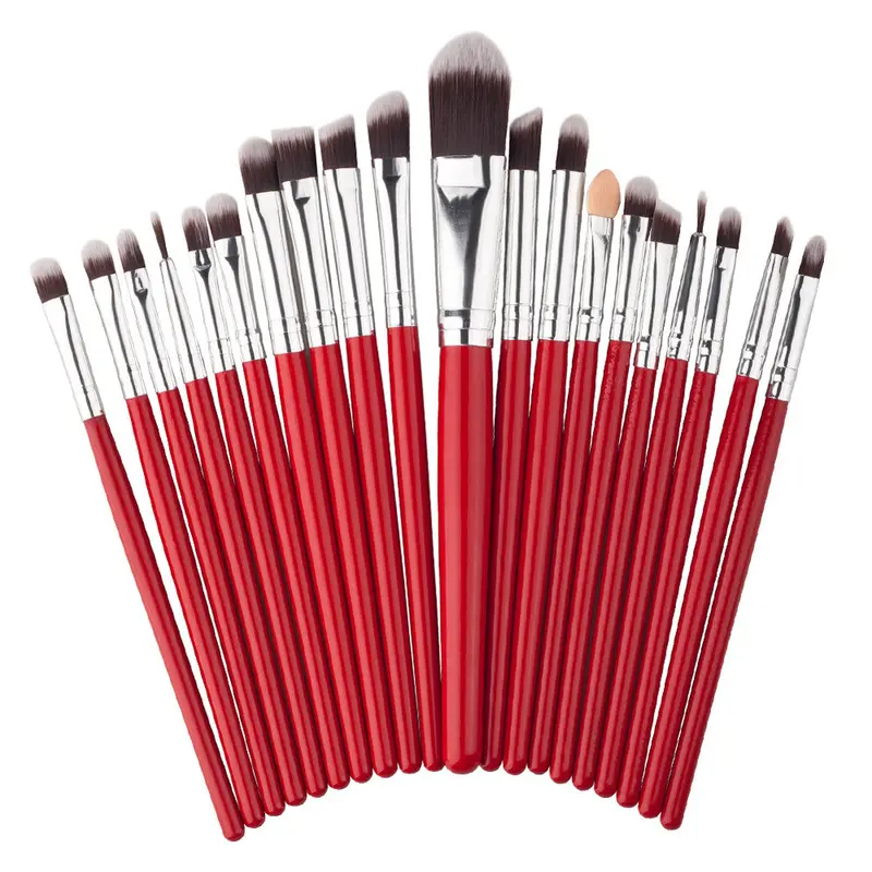 20Pcs Makeup Brushes Eyeshadow Powder Foundation Brush Eyebrow Lip Eyeliner Brush Cosmetic Tool Make Up Brush Pressional 4