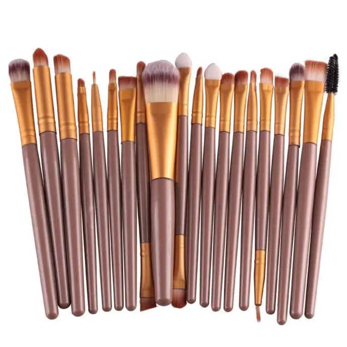 20Pcs Makeup Brushes Pro Powder Blush Foundation Eyeshadow Eyeliner Lip Cosmetic Brush Kit Beauty Tools Make-Up Toiletry Kit 2