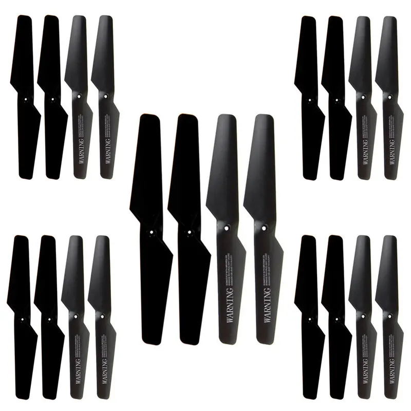 20Pcs Propeller Spare Part Main Blades For Syma X5c X5sc X5sw Quadcopter Drone Part Black White Blue Red 1