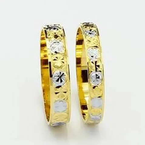 24K Gold Plated Mens Jewelry Sets Yellow Gold Golden Ring Rings Yhds 21 1
