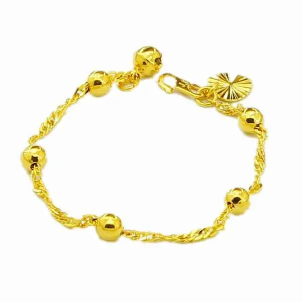 24K Gp Gold Plated Mens Jewelry Bracelet Yellow Gold Golden Bracelet Bangle Yhdh 34 1