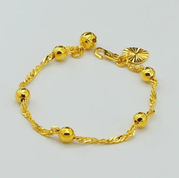 24K Gp Gold Plated Mens Jewelry Bracelet Yellow Gold Golden Bracelet Bangle Yhdh 34 2