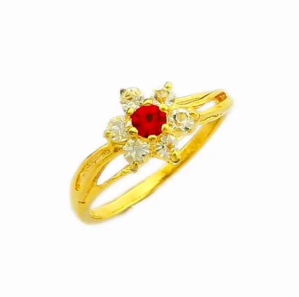 24K Gp Gold Plated Mens&Women Jewelry Ring Yellow Gold Golden Finger Ring Yhdr 31 3