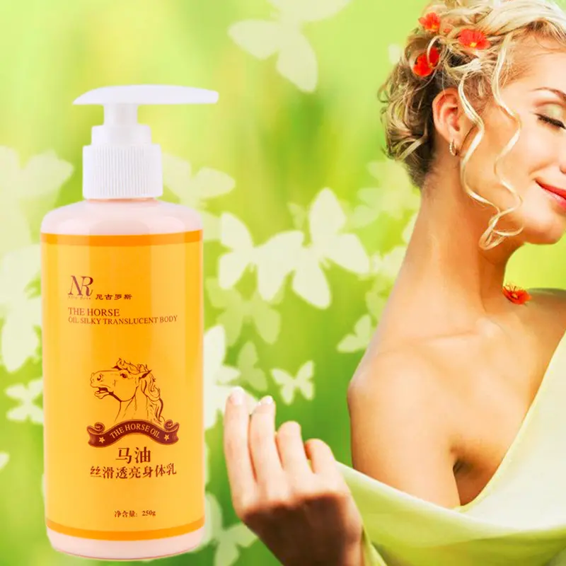 250Ml Horse Oil Dry Skin Care Body Smooth Moisture Moisturizing Cream 1