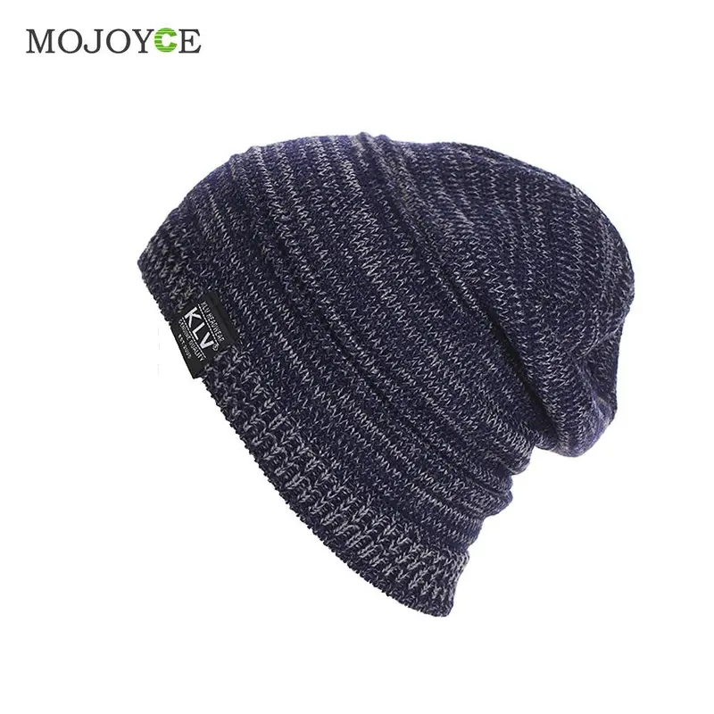 25*23Cm Fashion New Men Women Beanie Oversize Warm Hat Ski Orlon Knitted Cap Skull Unsex Mens Ladies Skull Cap Gorro Cap 4