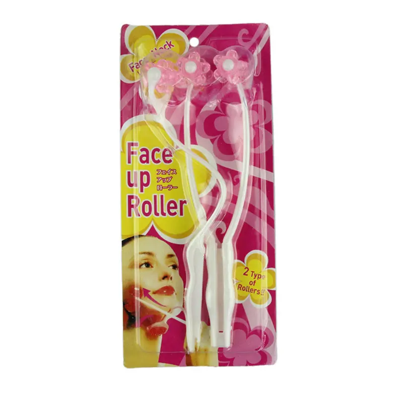 2In1 Cell Roller For Face Neck Chin Roller Massage Up Arm Cellulite Roller Slimming Remove Line 1