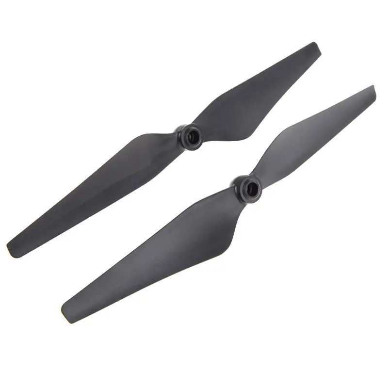 2Pcs Dji Phantom 3 Propeller Pressional Advanced 9450 Self-Tightening Propellers Black Blue White 1