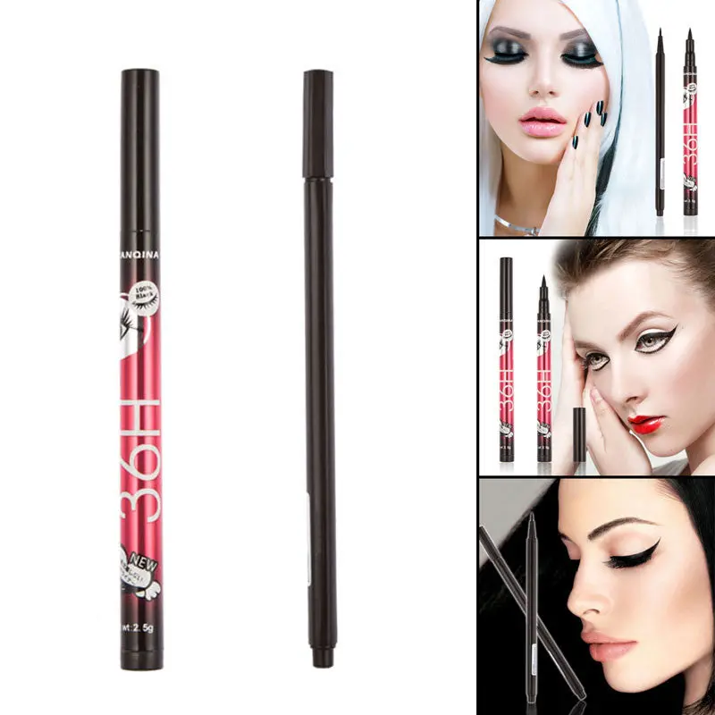 2Pcs Eyeliner Waterpro Eye Liner Pencil Pen Make Up Beauty Comestics Pressional Make 1