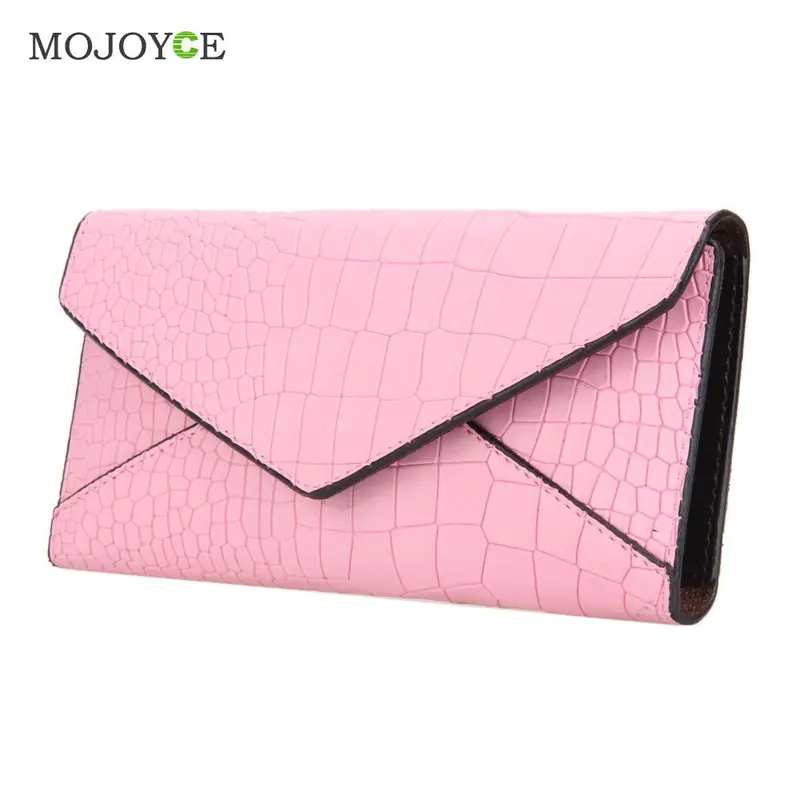 2Pcs Fashion Women Stone Pattern Pu Leather Wallet Id Card Holder Coin Purs Long Wallets Design Clutch Women Wallets Purse 1
